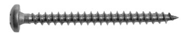 Pan head wood screw 4,0x40, A2 (25/pc)