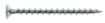 Drywall screw, coarse thread 3,9x32, Zn (100/pc)