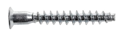 Hex socket flat head confirmat screw 5,0x50, Zn (10/pc)