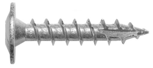 Bracket screw wide head 8x10, Ruspert (10/pc)