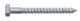 Hexagon head wood screw DIN 571 8,0x40mm, HDG (10/pc)