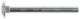 Hex socket pan head furniture screw DIN 603 M12x80, Zn (5/pc)