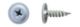 Self-tapping screw countersunk head 4,2x16, Zn-RR21 (50/pc)