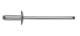 Blind rivet large head DIN 7337 4,8x18, ALU (10/pc)