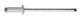 Blind rivet DIN 7337 3,2x8, Zn-RR20 (50/pc)
