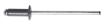 Blind rivet DIN 7337 3,2x8, Zn-RR23 (50/pc)
