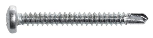 Self drilling screw pan head DIN 7504N 4,2x38, Zn (25/pc)