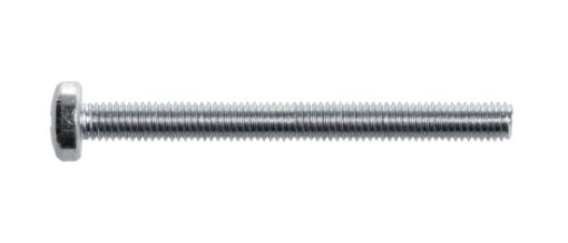 Metric thread screw, panhead DIN 7985 M6x50, Zn (25/pc)