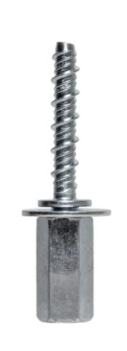 Screw-In-Anchor with Internal Metric Thread ETA 7,5x55 M8/M10, Zn (5/pc)