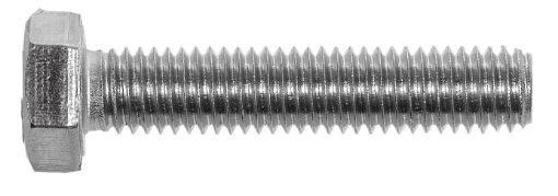 Hexagon head bolt DIN 933 M4x12, Zn (25/pc)