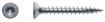 Countersunk head wood screw 4,0x30, TX Zn (500/pc)