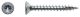 Countersunk head wood screw 5,0x30, TX Zn (500/pc)