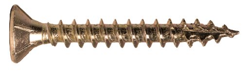 Countersunk head wood screw 2,5x25, YZN (500/pc)