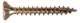 Countersunk head wood screw 3,0x30, YZN (500/pc)
