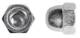 Hexagon domed cap nut DIN 1587 M16, Zn (50/pc)