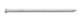 Skirting Board Pin 1,7x25, White (1000/pc)