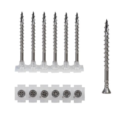 Terrace screw collated 4,2x55, A2 (1000/pc)