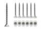 Collated drywall screw Hi-Lo thread 3,9x30, Ruspert (1000/pc)