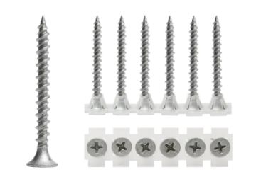 Collated drywall screw Hi-Lo thread 3,9x40, Ruspert (1000/pc)