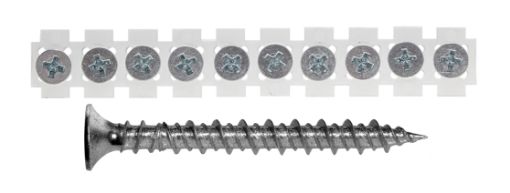 Collated drywall screw combi thread 3,9x41, Zn (1000/pc)