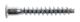 Hex socket flat head confirmat screw 5,0x50, Zn (250/pc)