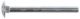 Hex socket pan head furniture screw DIN 603 M12x140, Zn (25/pc)