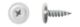 Self-tapping screw countersunk head 4,2x16, Zn-RR20 (500/pc)
