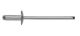 Blind rivet large head DIN 7337 4,8x26, ALU (200/pc)