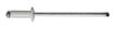 Blind rivet DIN 7337 3,2x8, Zn-RR20 (1000/pc)
