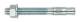 Through bolt anchor M6x80, Zn (50/pc)