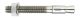 Through bolt anchor M8x115, A2 (20/pc)