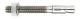 Through bolt anchor M12x75, A2 (10/pc)