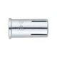 Drop-in anchor with flared lip M8x25, Zn (100/pc)