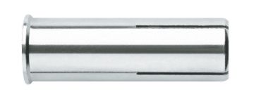 Drop-in anchor with flared lip M10x40, Zn (20/pc)