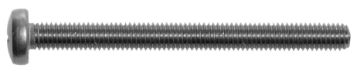 Metric thread screw, panhead DIN 7985 M5x16, A2 (250/pc)