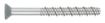 Concrete screw anchor 7,5x132, Ruspert (100/pc)