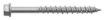 Concrete screw anchor 6,3x40, Ruspert (200/pc)