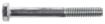 Hexagon head bolt DIN 931 M16x80, Zn (25/pc)