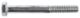 Hexagon head bolt DIN 931 M16x120, Zn (10/pc)