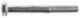 Hexagon head bolt DIN 931 M20x90, Zn (10/pc)