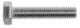 Hexagon head bolt DIN 933 M10x35, Zn (100/pc)
