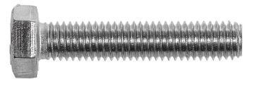 Hexagon head bolt DIN 933 M10x80, Zn (50/pc)