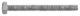 Hexagon head bolt DIN 933 M10x40, HDG (100/pc)