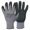 Working gloves, latex, with nitril coating L/9