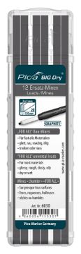 Pica BIG-Dry Refill-set FOR ALL graphite, 12 pcs