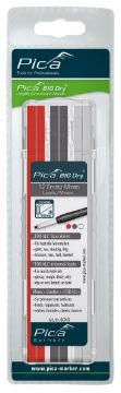 Pica BIG-Dry Refill-set FOR ALL, 12pcs red, graphite, white, blister