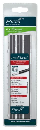 Pica BIG-Dry Refill-set Carpenter 2H, 12 pcs blister