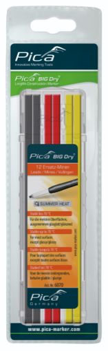 Pica BIG-Dry Refill-set SUMMERHEAT, 12pcs blister