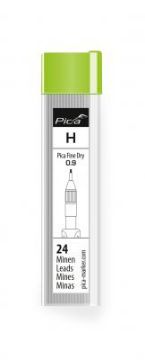 Pica Fine Dry Graphite lead H 0,9H 24pce