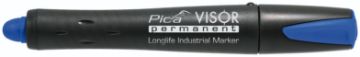 VISOR permanent marker, blue